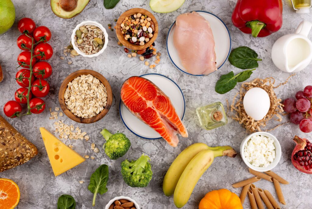 Delicious food arrangements