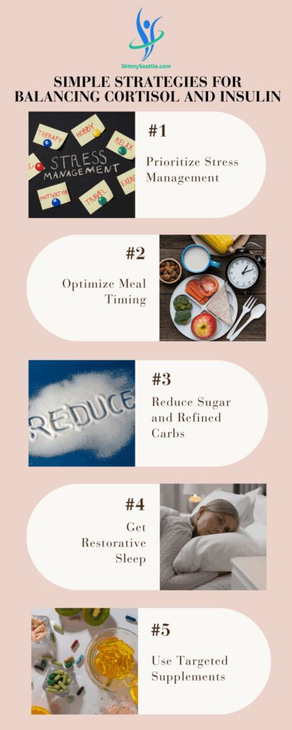 Simple Strategies for Balancing Cortisol and Insulin