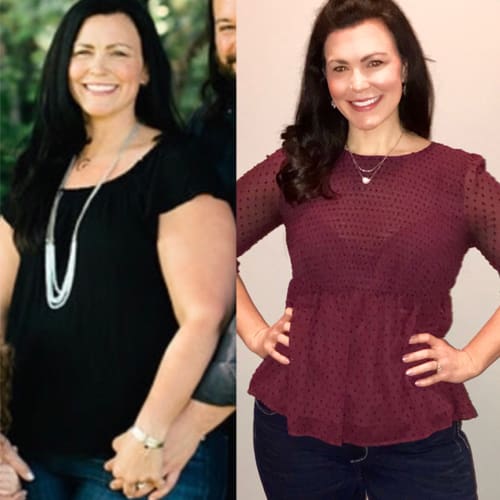 Julie Before & After