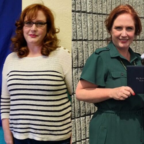 Patient result: Cynthia, 22 lbs in 12 weeks